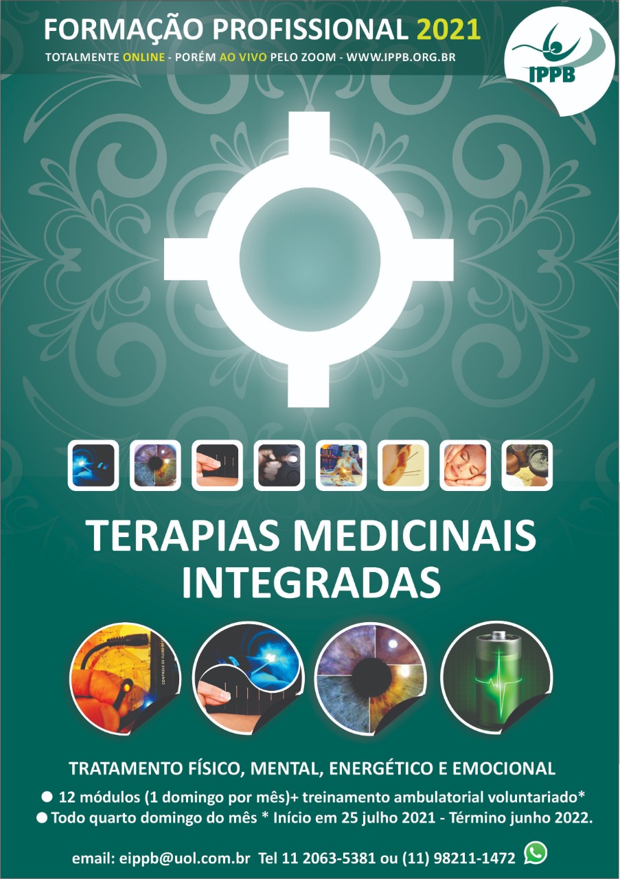 curso de terapias medicinais integradas no ippb 2021