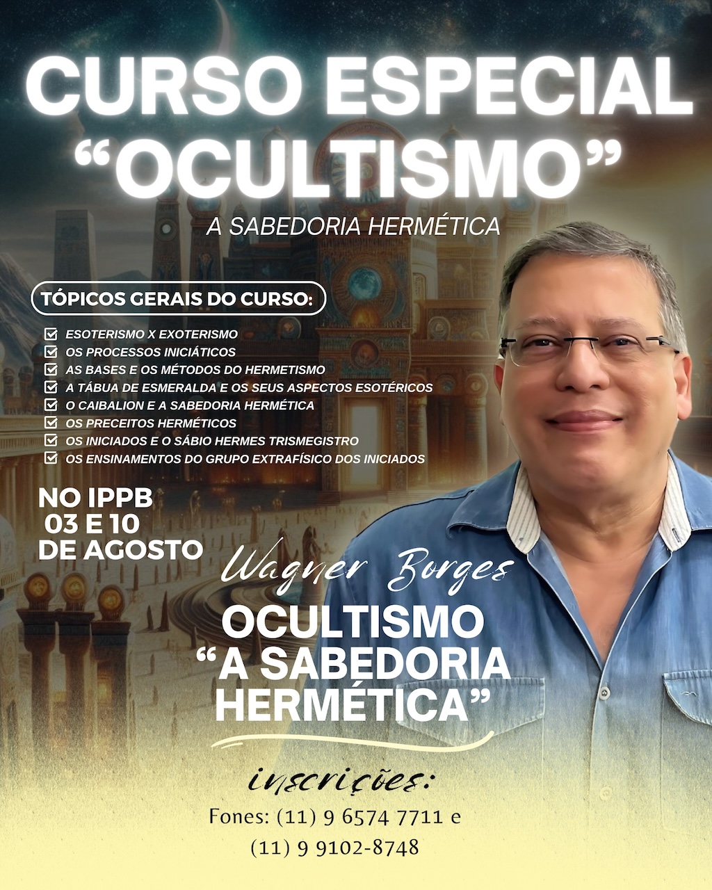 curso ocultismo agosto 2024